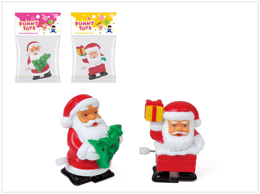 wind up Santa Claus (2ITEMS MIXED)