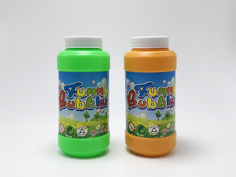 Bottled bubble water toy