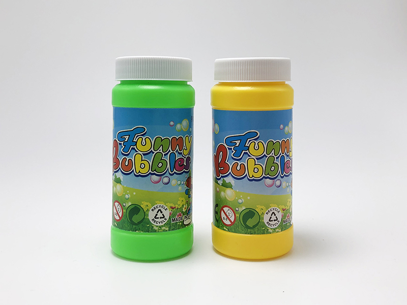 Bottled bubble water toy