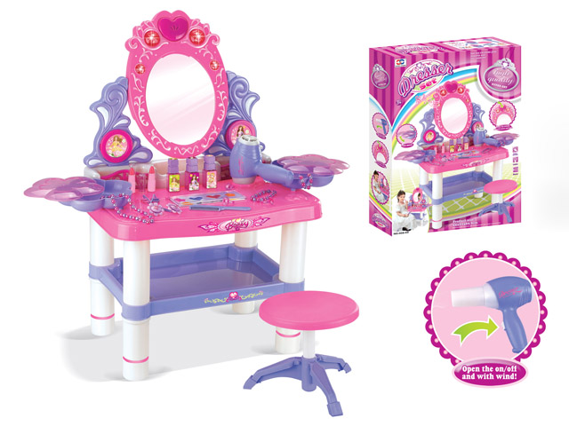 Dresser Set Toy With Light,Music