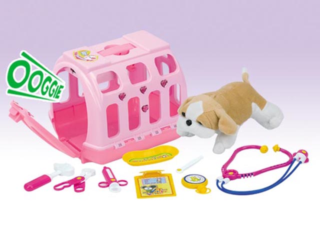 With functional pet basket set of Zhuang toy