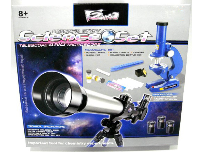 Astronomical telescope toy & Microscope toy