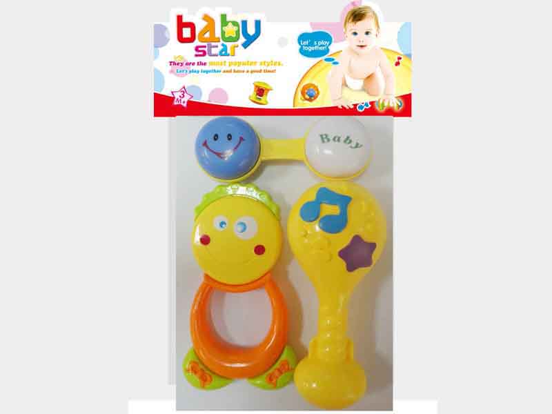 SHAKING BELL TOYS 3pcs