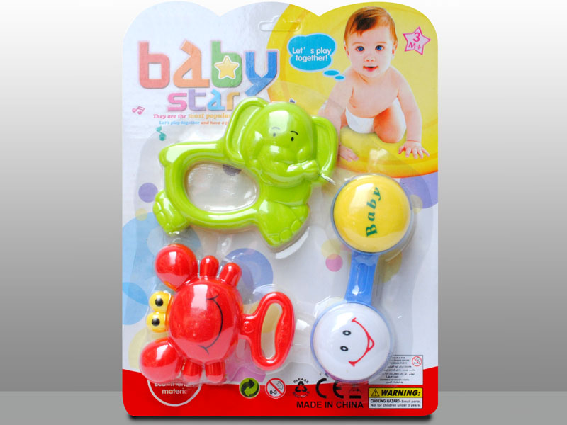 SHAKING BELL TOYS 3pcs