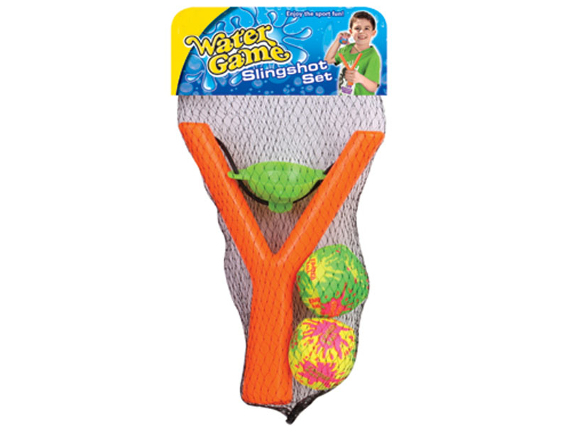 Water polo slingshot