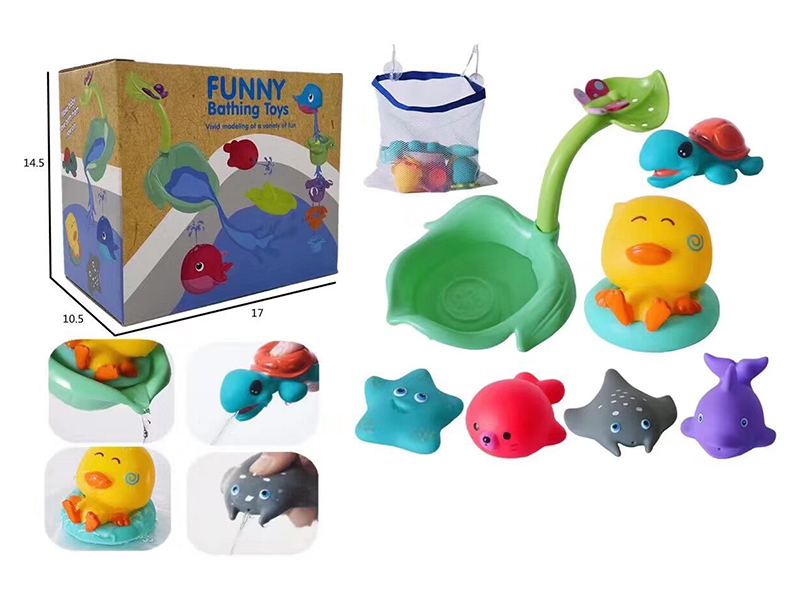 Baby Bathing Vinyl Toys