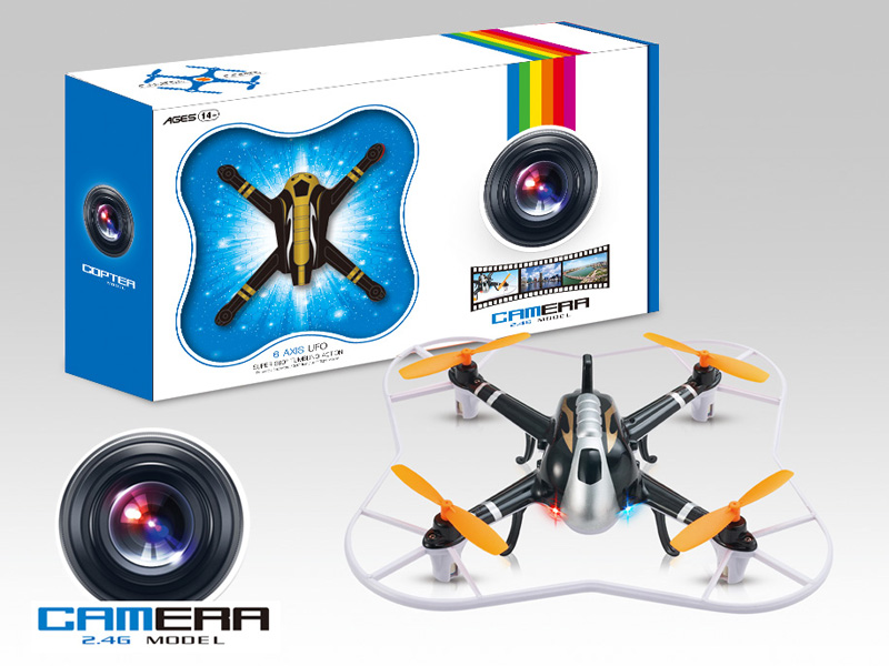 4.5ch 2.4G Remote Control 6 Gyro Quadcopter with camera