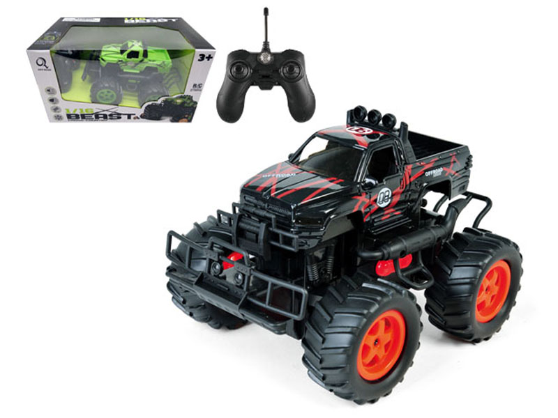 1:16 4ch Remote Control Off-road Jeep With Light