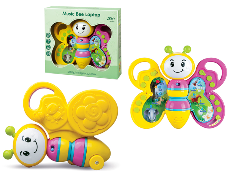 Bee Learning Machine Toy with light and music