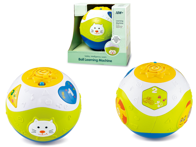 Ball Learning Machine Toy with light and music