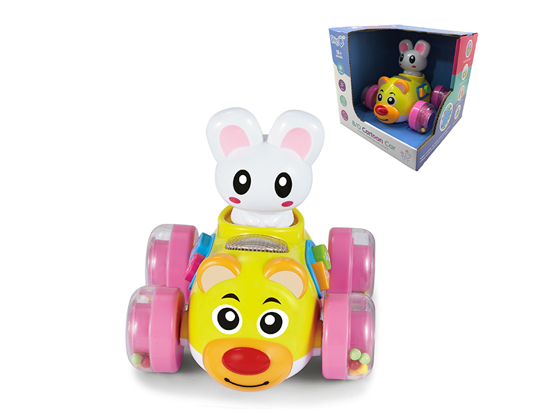 Battery Operate rabbit  Animal  Car  with light and music