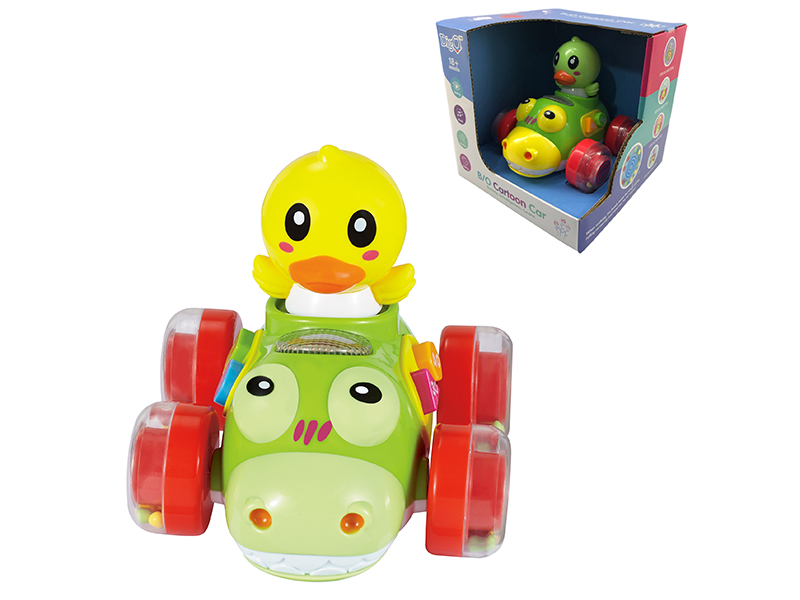 Battery Operate duck    Animal  Car  with light and music