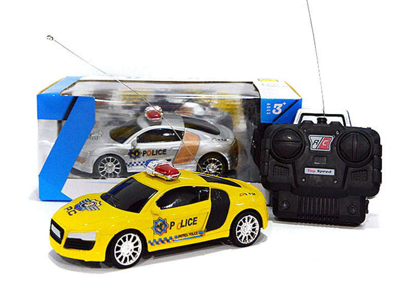 Audi R8 Simulated  Remote Control Policecar