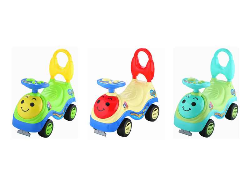 Smile Face Cartoon Ride On Car With Music