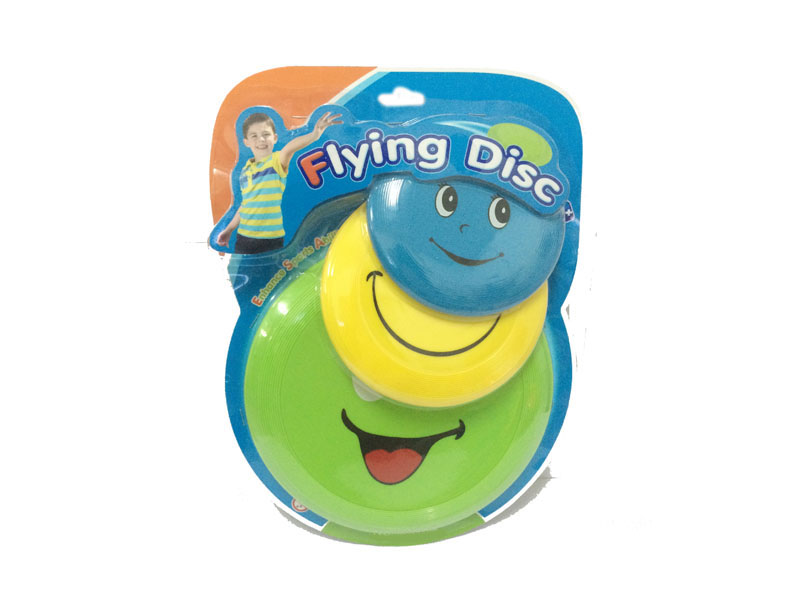 3 PCS Smile Face Frisbee