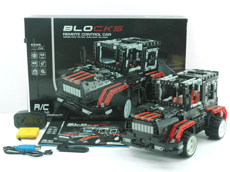 503PCS Radio Control Building Blocks Car