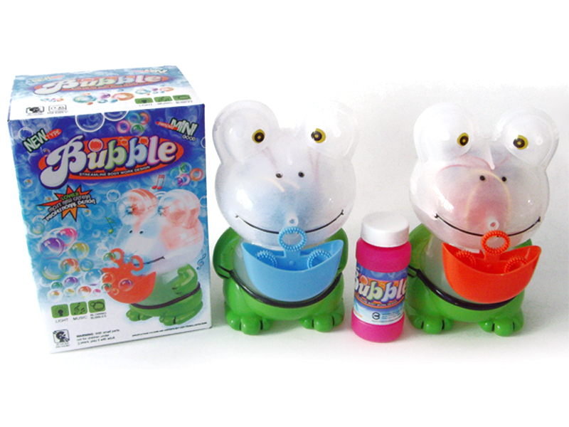 Pull Line Frog Bubble Toys