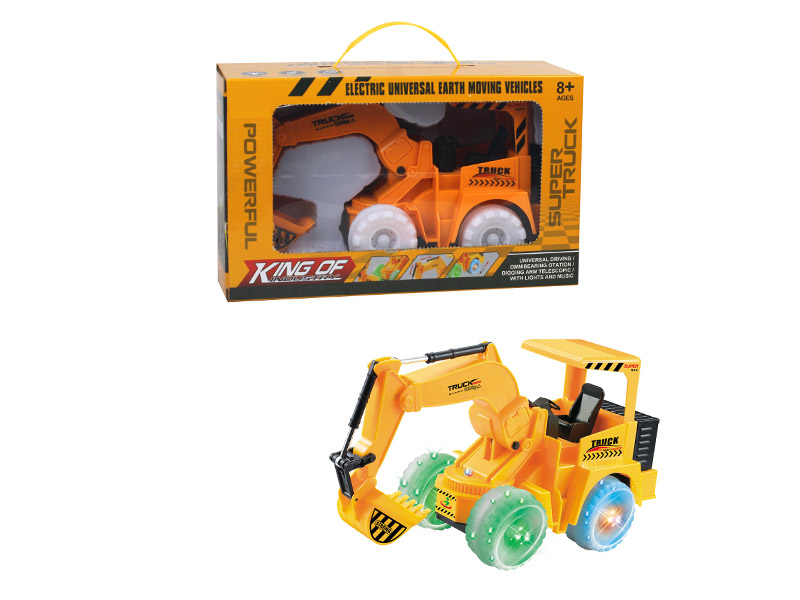 B/O Engineering Truck Toy (ENGLISH)