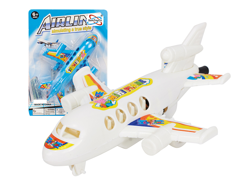 Pull Line  Airplane(white blue)