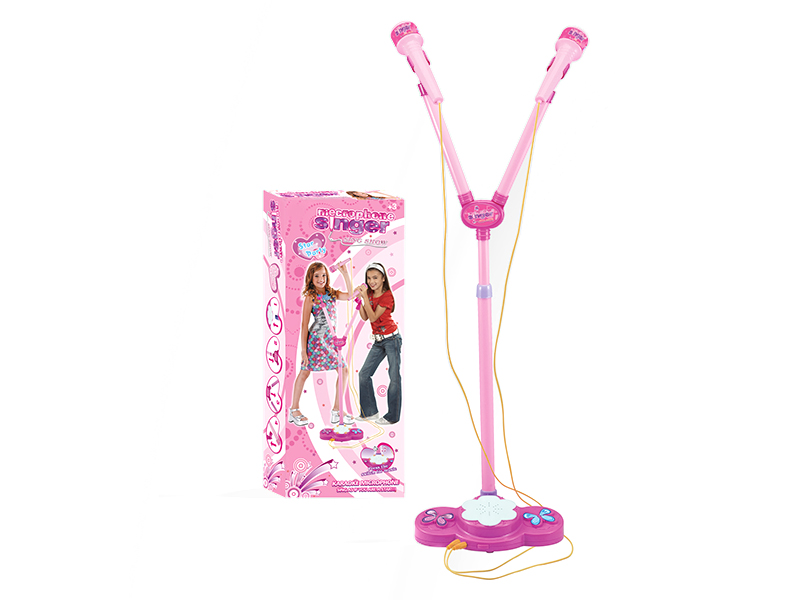 Girl Double Microphone Karaoke