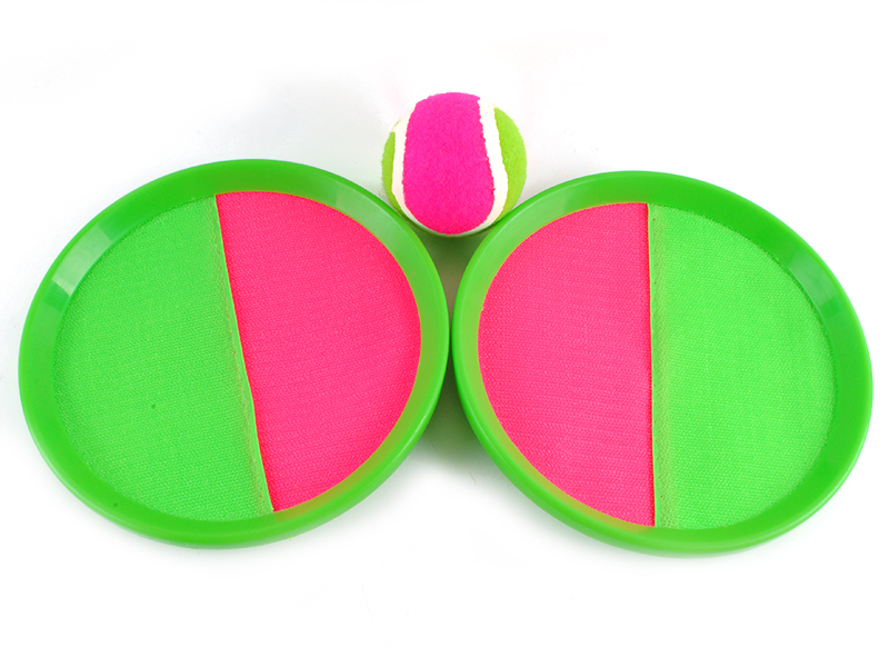 Multicolor Sticky Ball Racket Set