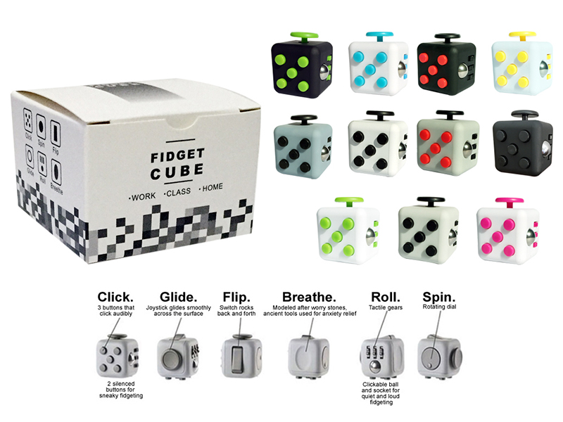 Multifunctional Decompression Fidget Cube Magic Cube