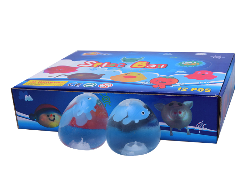 12PCS Gold Fish Vent Ball Toy