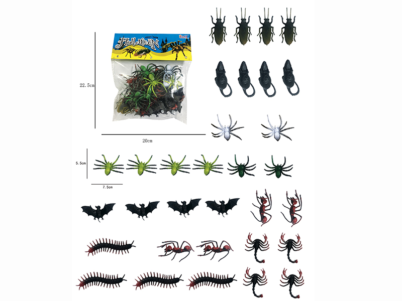 32PCS Solid Halloween Animal