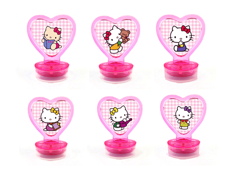 HELLO KITTY Heart-shaped Stamper