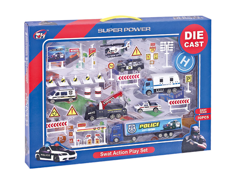 30PCS Police Sets