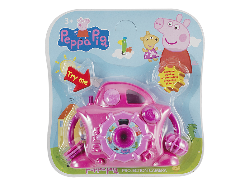 Peppa Pig projection  camera with light battery