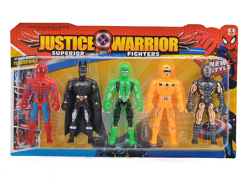 cartoon toys set with light