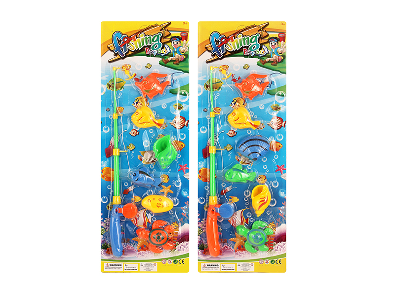 Fishing Toys ( 2ITEMS 4 COLOR MIXED,English)