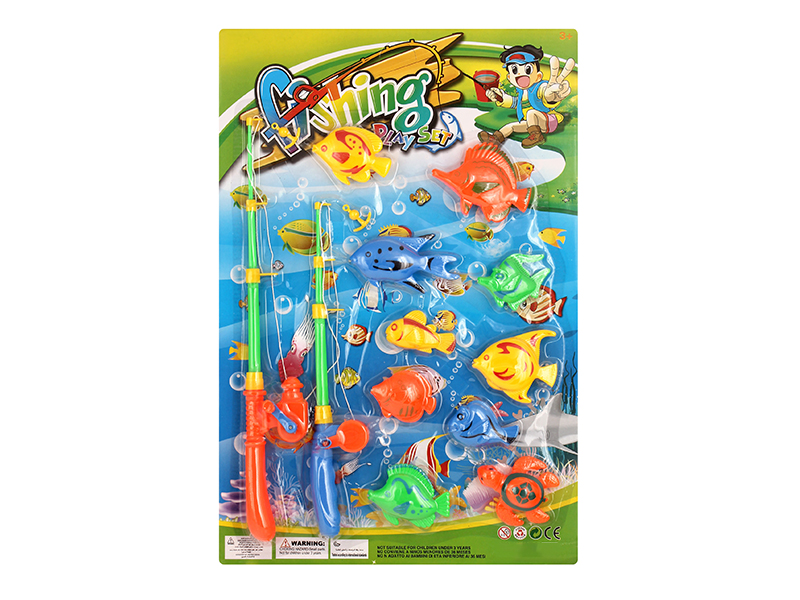 Fishing Toys ( 1ITEMS 4 COLOR MIXED,English)