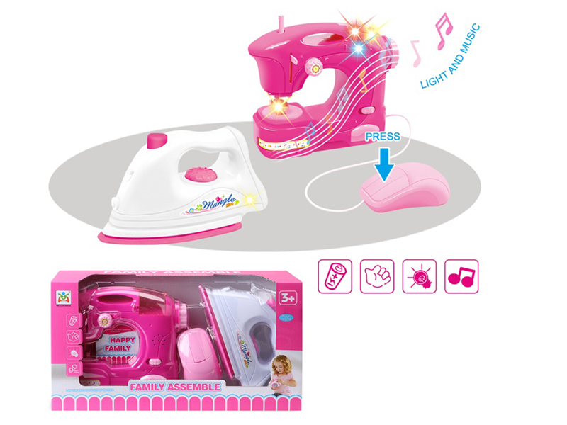 Electric Sewing Machine Iron Set