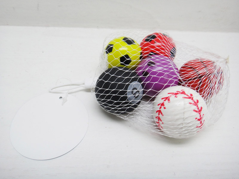 6PCS 4.5CM Jumping Ball