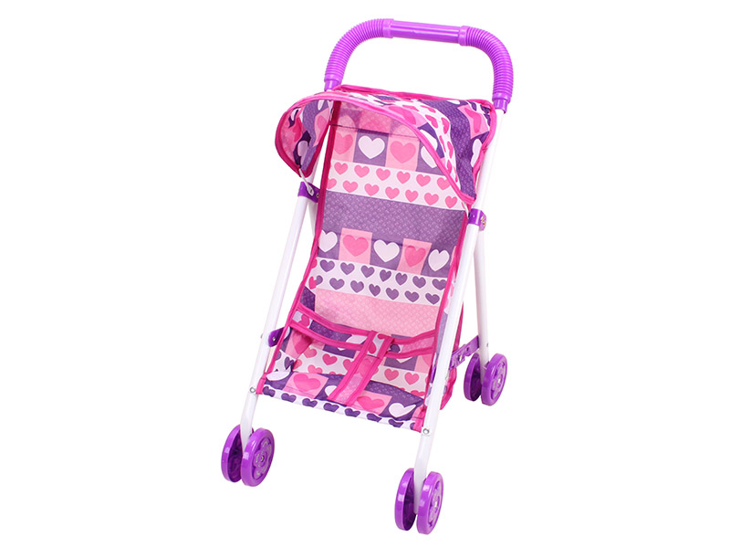 Baby Sunshade Cart(white iron purple cloth)