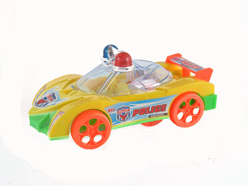 Pull String Car With Light