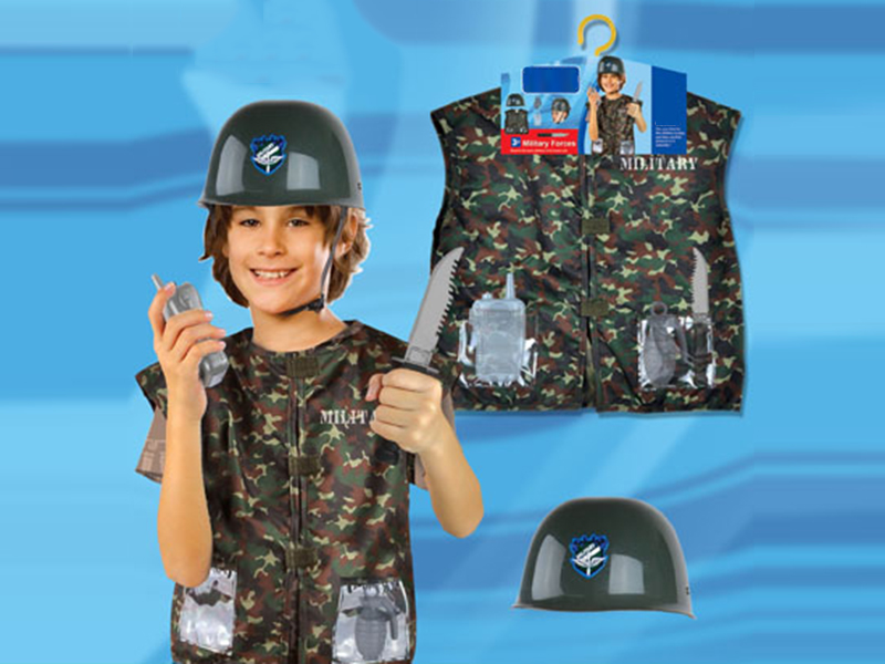 Military Costume With Cap