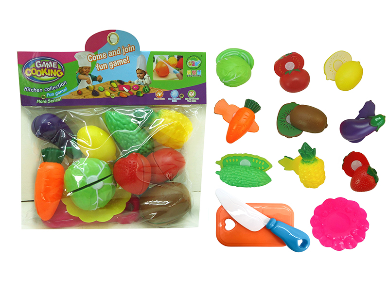 Cutting Fruits And Vegetable Set（12pcs）