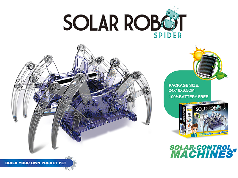 B/O Solar Spider Robot