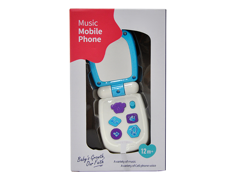 Cartoon Mobile Phone With Music