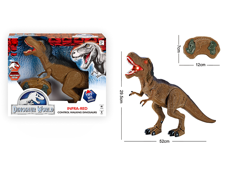 Infrared Ray Remote Control Tyrannosaurus Rex With Sound And Light