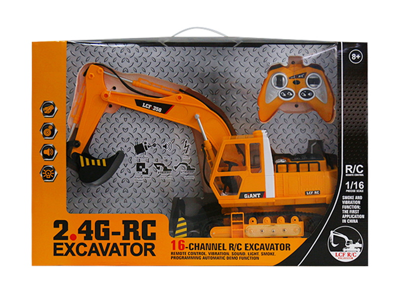 1:16 2.4G Remote Control Excavator