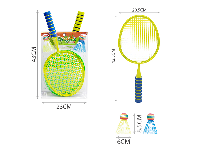 Plastic Badminton Racket