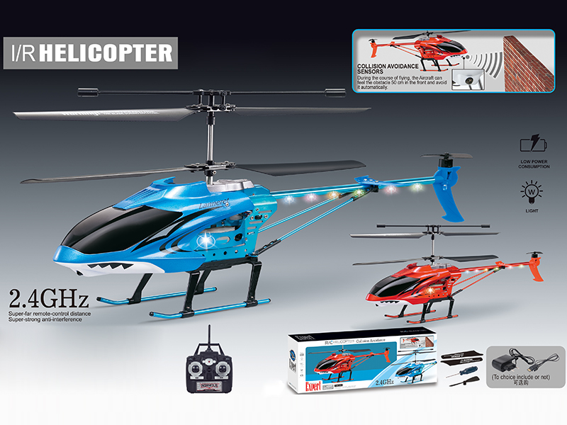 2.4G Alloy Remote Control Helicopter With Light