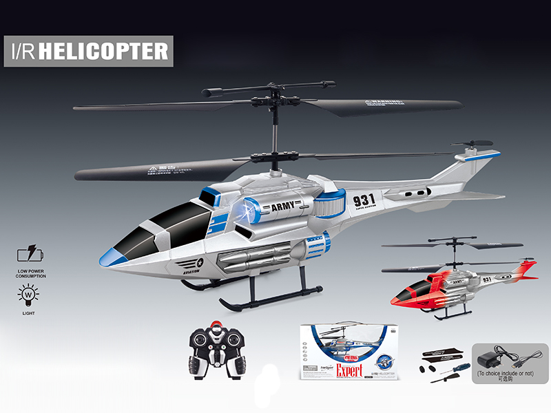 2CH Alloy  Remote Control Helicopter With Light