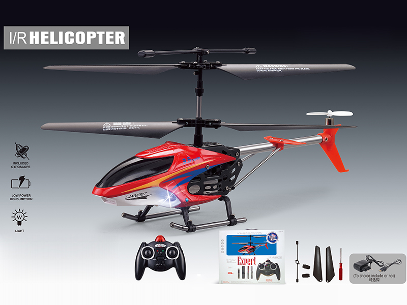 3.5CH Alloy Remote Control Helicopter With Light