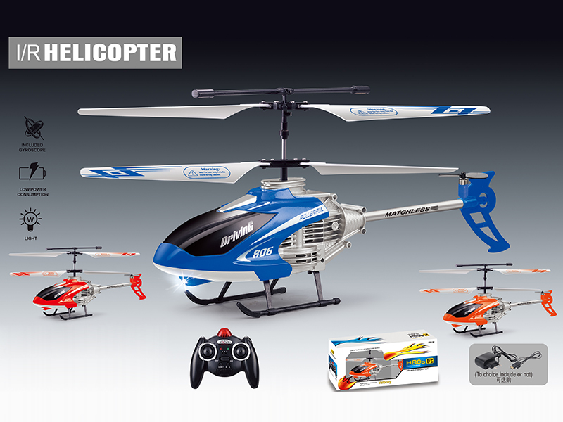 3.5CH Alloy Remote Control Helicopter With Light