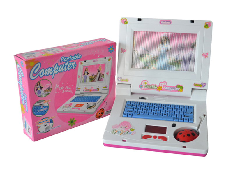 Barbie Animation Music Laptop With Mouse Keyboard